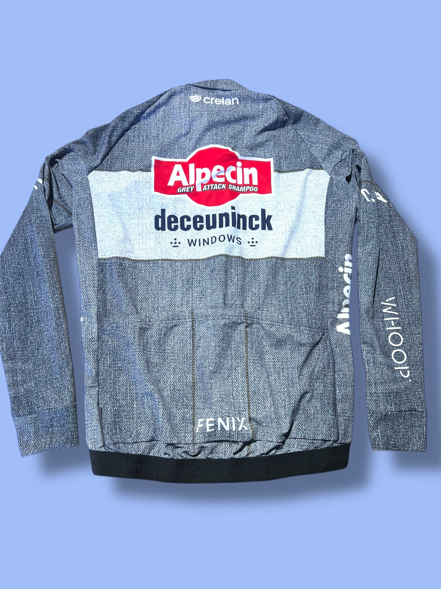 Winter Long Sleeve Tour de France Jersey Thermal Windproof   | Alpecin Deceuninck Kalas