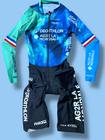 TT Suit Time Trial Aerosuit ARMIRAIL CLM  | Decathlon AG2R La Mondiale  | NoPinz | Pro Cycling Kit