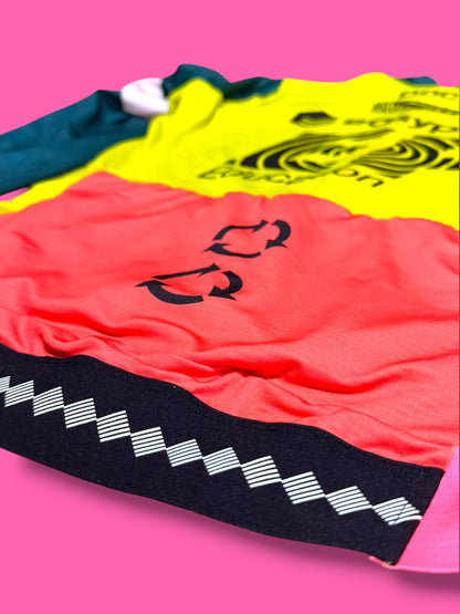 EF 2023 Pro Team Midweight Long Sleeve Jersey Kaleidoscope Giro d'Italia Switchout | EF Education First | Rapha Men's Pro Kit