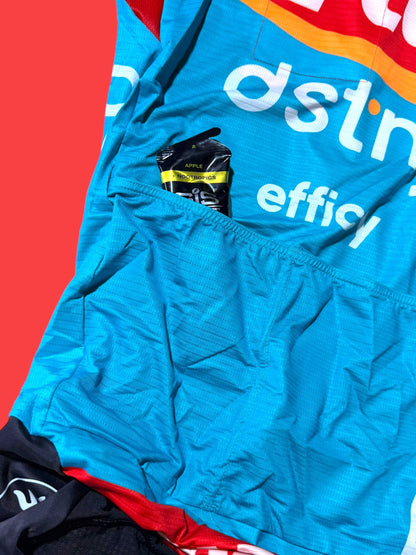 Aero Suit Roadsuit + Gloves Team Rider Issued |Lotto DSTNY Vermarc| Pro Cycling Kit