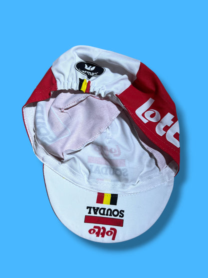 Cap Casquette |Lotto Soudal |Vermarc  Pro Cycling Kit