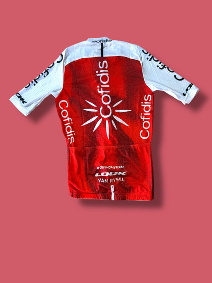 Aero Jersey Sumnmer Lightweight Team Issue Road Racing |  Van Rysel |  Cofidis| Pro Cycling Kit