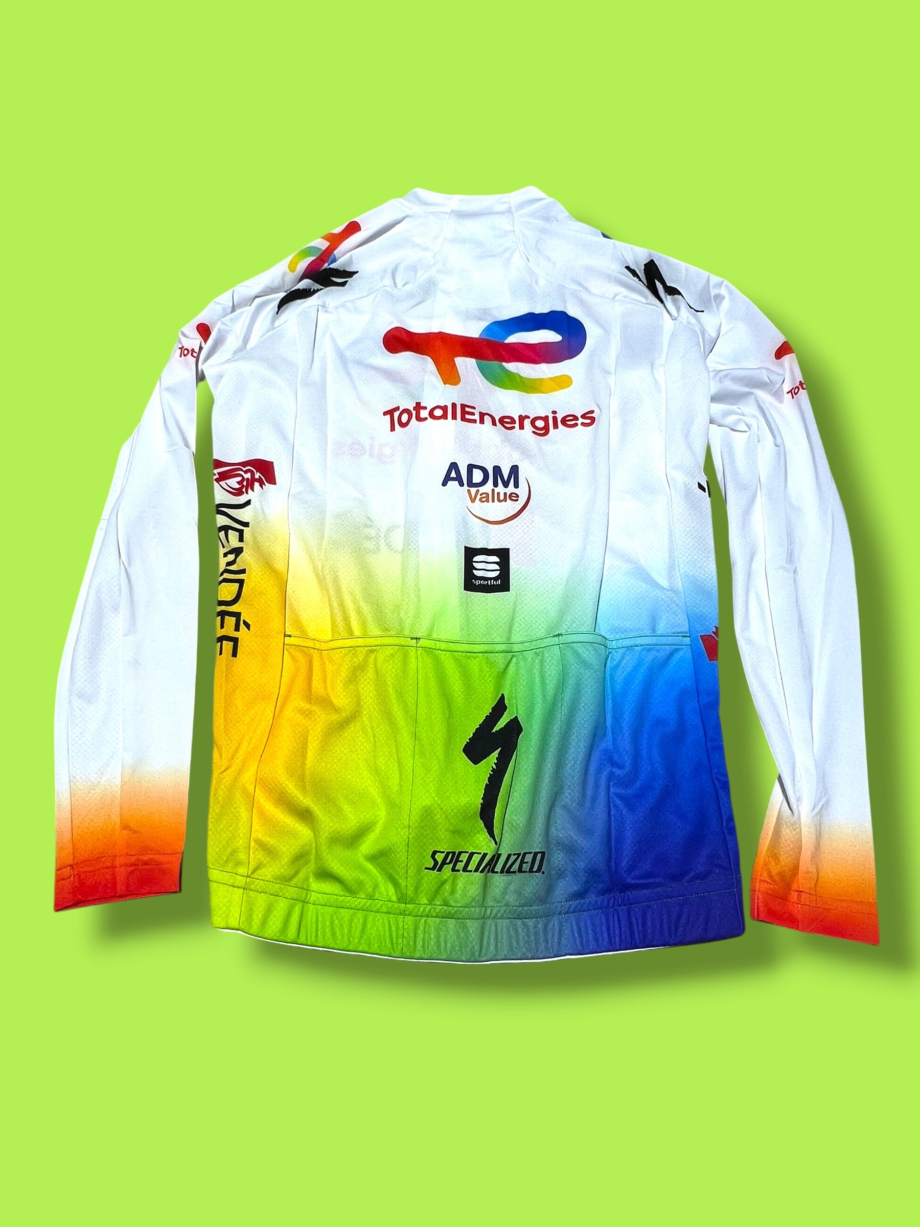 Summer Long Sleeve Jersey- Total Energies |BioRacer  Pro Cycling Kit