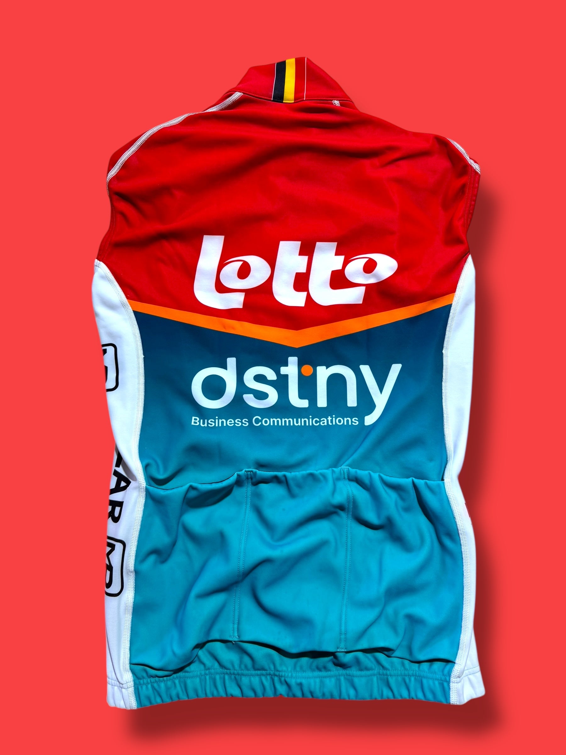 Thermal Vest + Pockets|Lotto DSTNY Vermarc| Pro Cycling Kit
