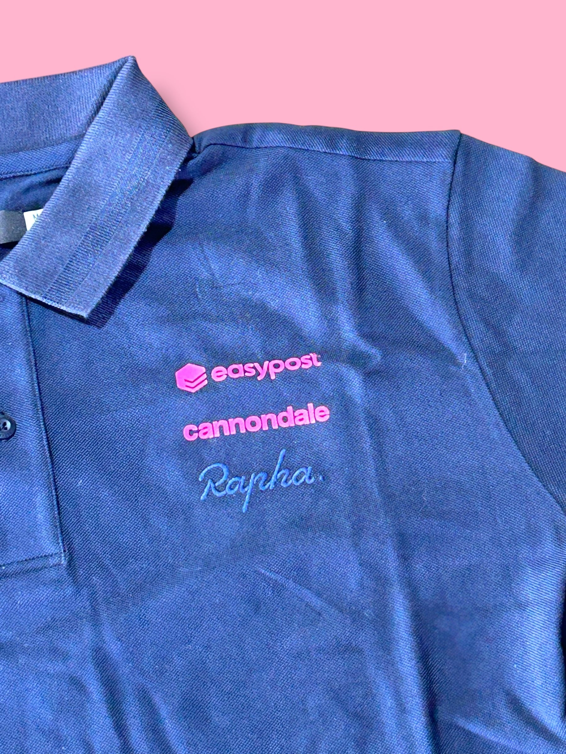 T-Shirt Mens Team Issued Polo Shirts Casual Wear | Rapha Pro Team |  EF Education First  | Pro Cycling Kit
