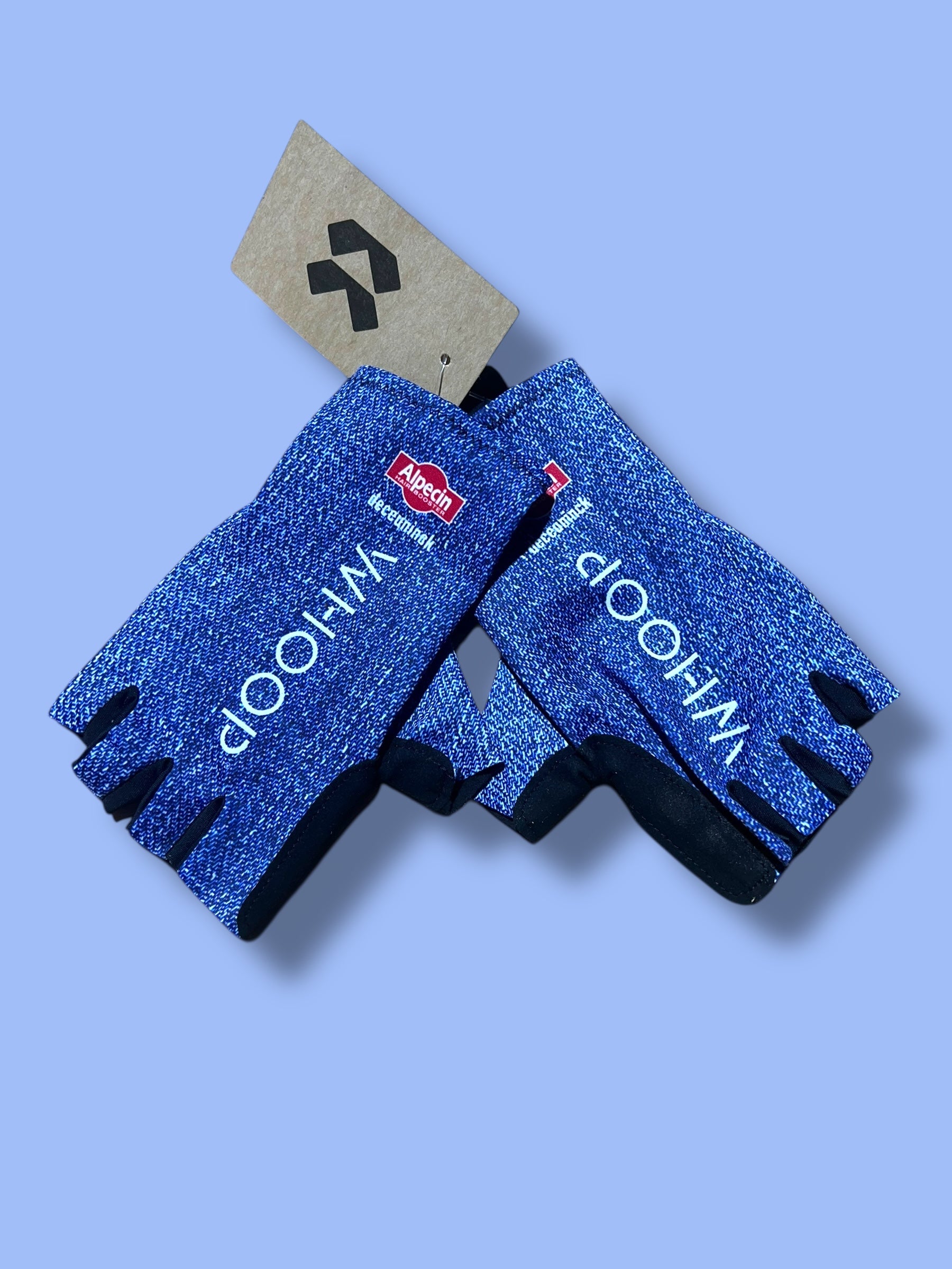 Aero Gloves Race Rider Issued Padded | Alpecin Deceuninck Kalas| Pro Cycling Kit