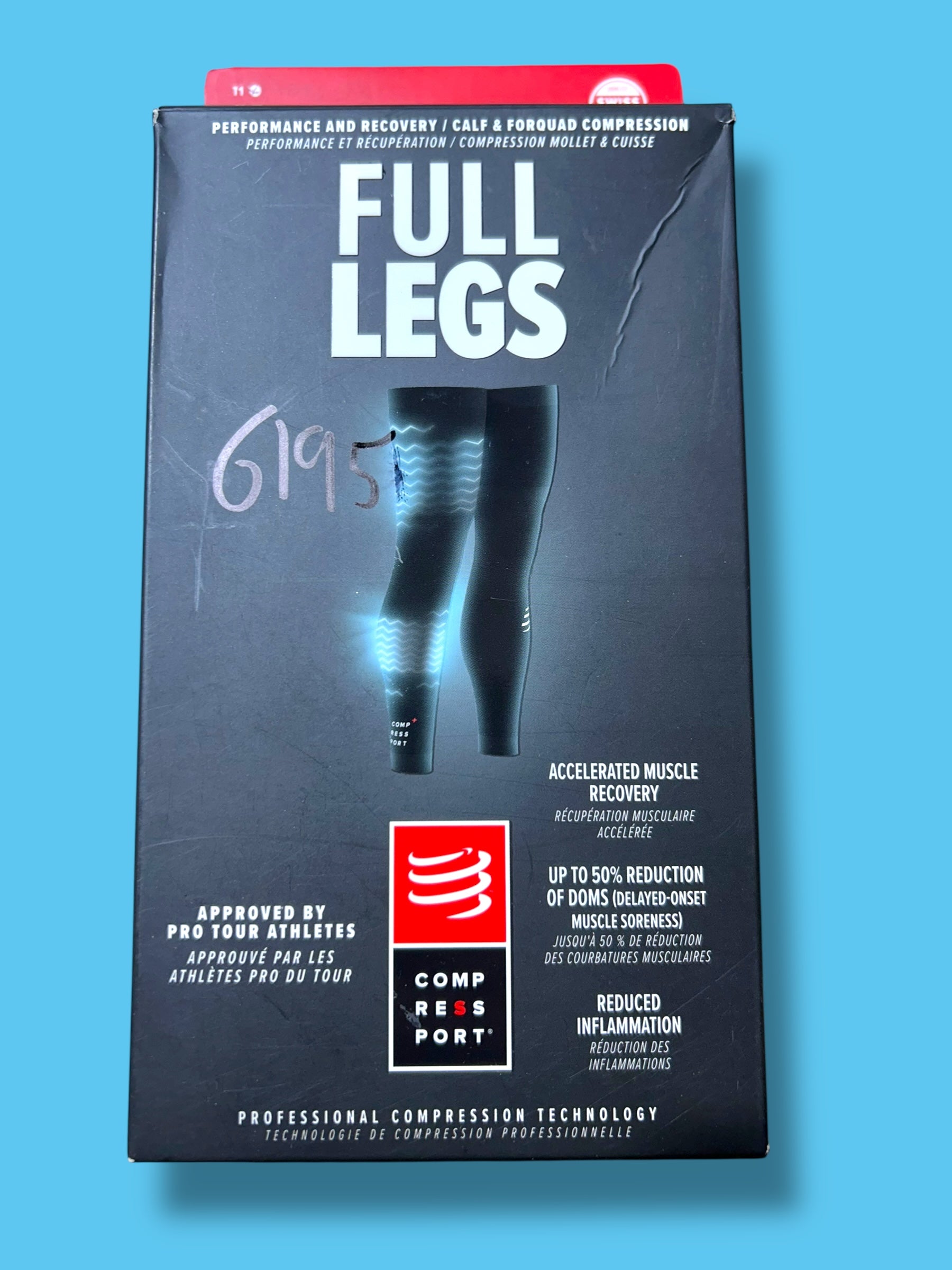 Full Leg Compression Leg Covers | Castelli |  Soudal Quick-Step| Pro Cycling Kit