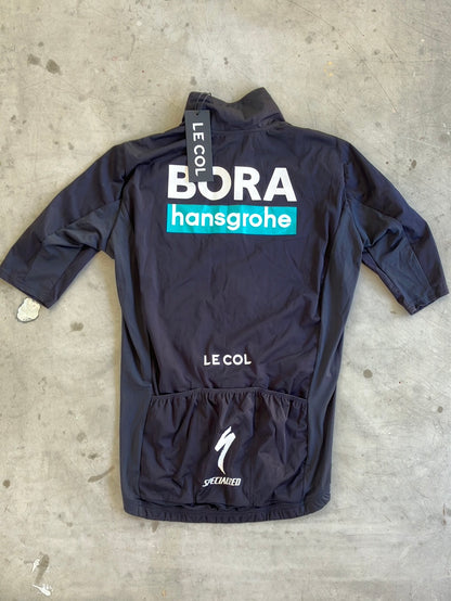Pro Rain Jersey / Jacket Gabba Short Sleeve | Le Col | Bora Hansgrohe | Pro-Issued Cycling Kit