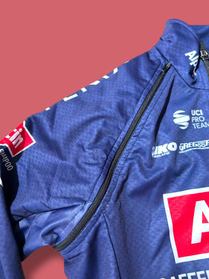 Winter Jacket Gilet Removable Sleeves WIndproof| Alpecin Deceuninck Kalas| Pro Cycling Kit