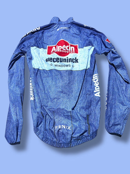 Rain Jacket Packable Windproof  Water Resistant   | Alpecin Deceuninck Kalas| Pro Cycling Kit