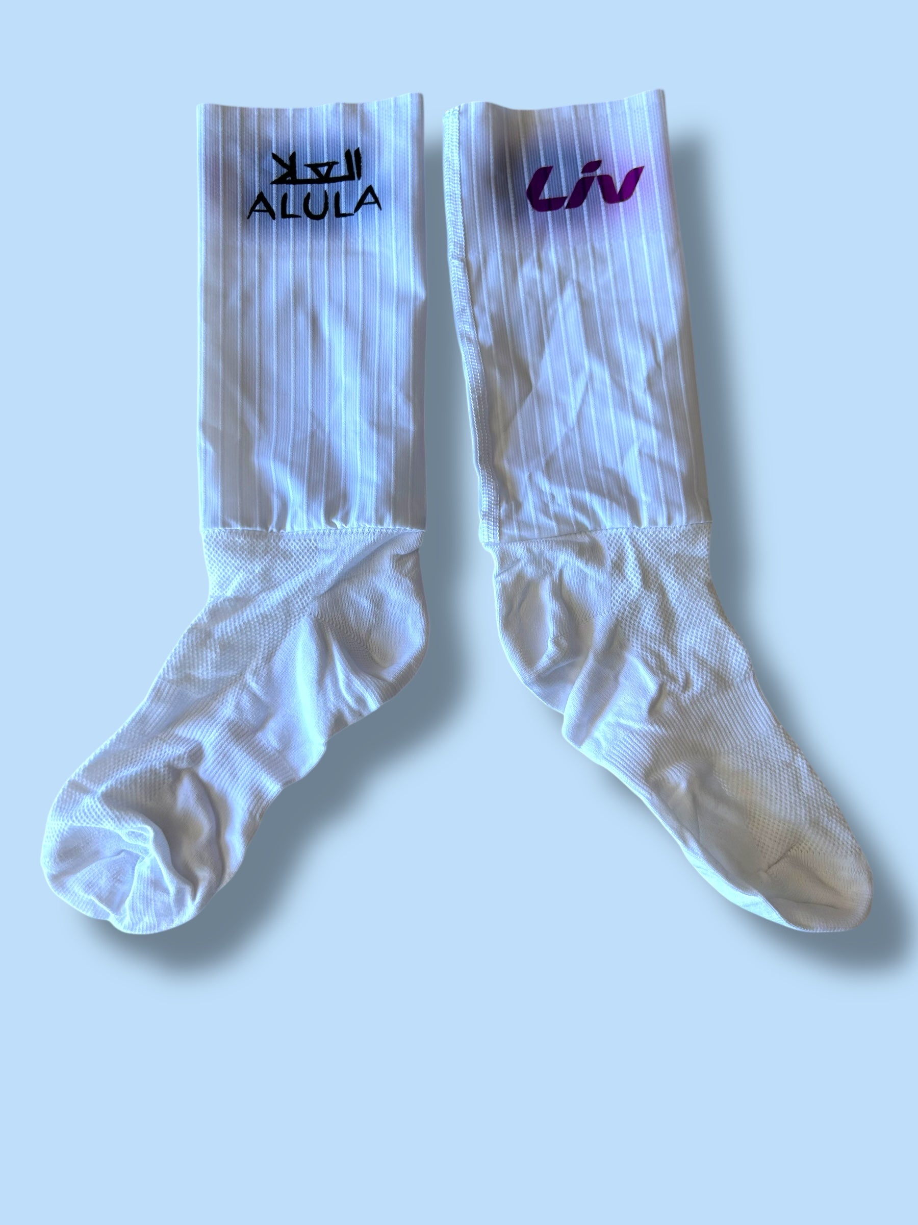 Aero Socks  Road Racing TT Time Trial Triathlon | Ale |  Liv Jayco Alula| Pro Cycling Kit