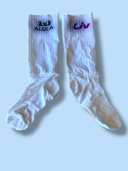 Aero Socks  Road Racing TT Time Trial Triathlon | Ale |  Liv Jayco Alula| Pro Cycling Kit