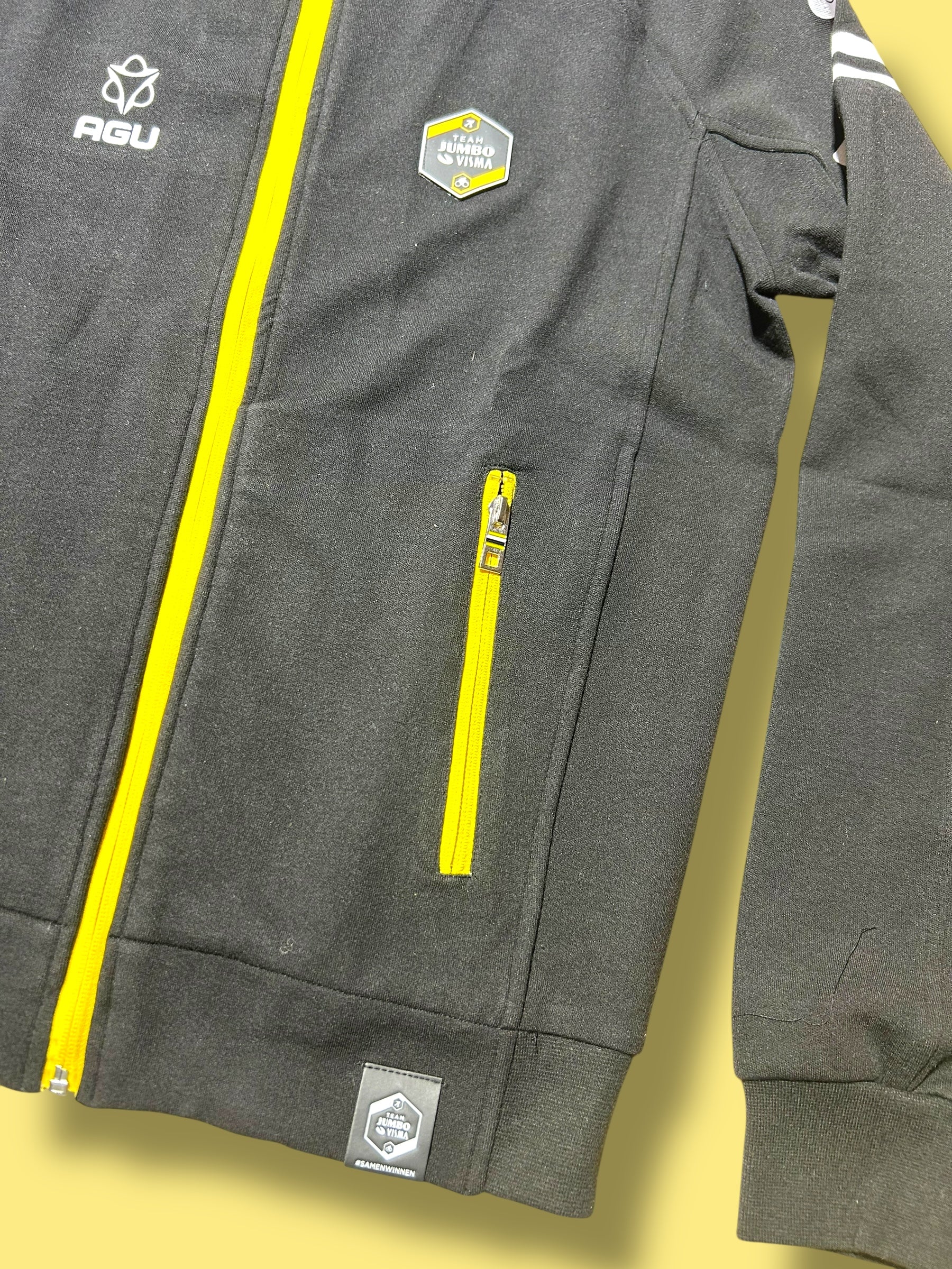 Sweatshirt Track Top  - Team   Rider Issued | Jumbo Visma  | Agu | Pro Cycling Kit