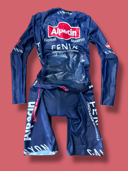 TT Time Trial Suit  Racesuit lightweight  Number  Pockets | Alpecin Deceuninck Kalas| Pro Cycling Kit