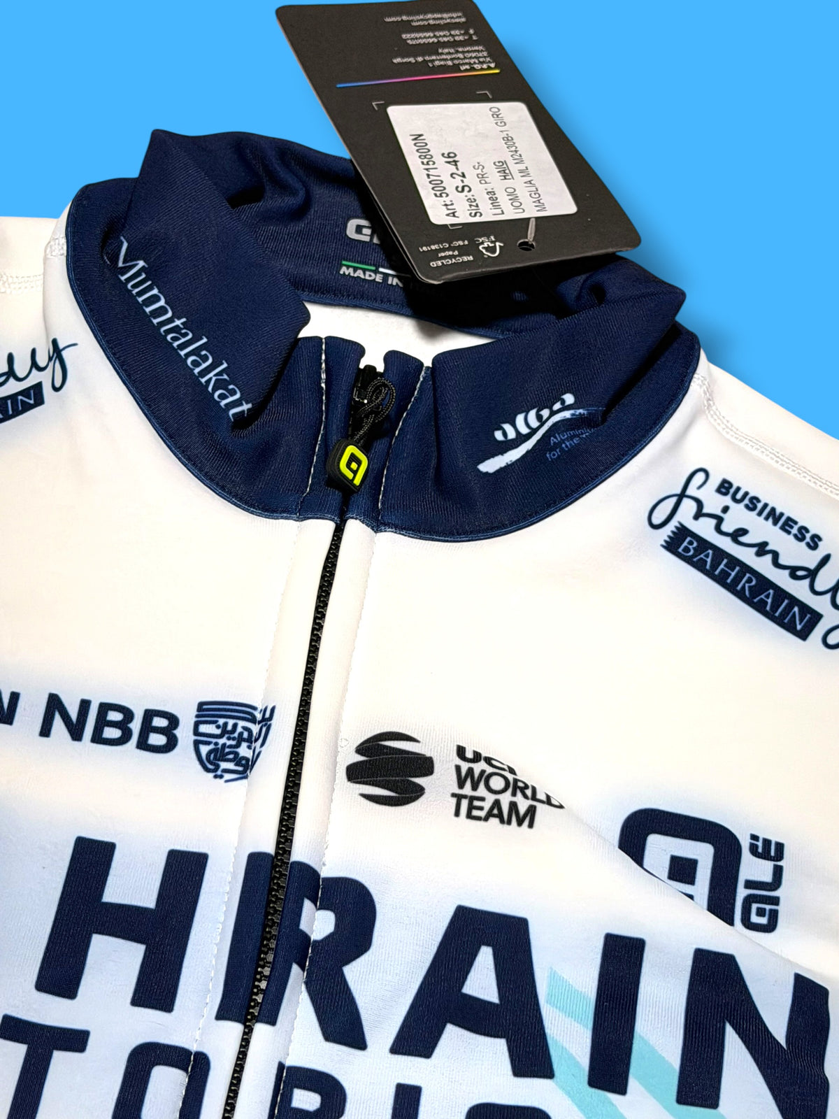 Long Sleeve Winter Jersey | Bahrain Victorious | Alé Pro Cycling Kit