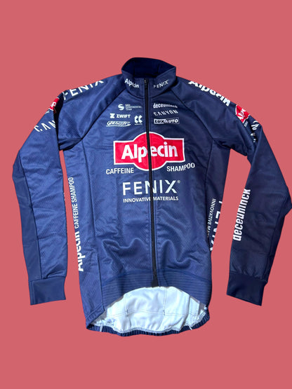 Winter Long Sleeve  Jacket Thermal Windproof Waterproof  | Alpecin Deceuninck Kalas| Pro Cycling Kit