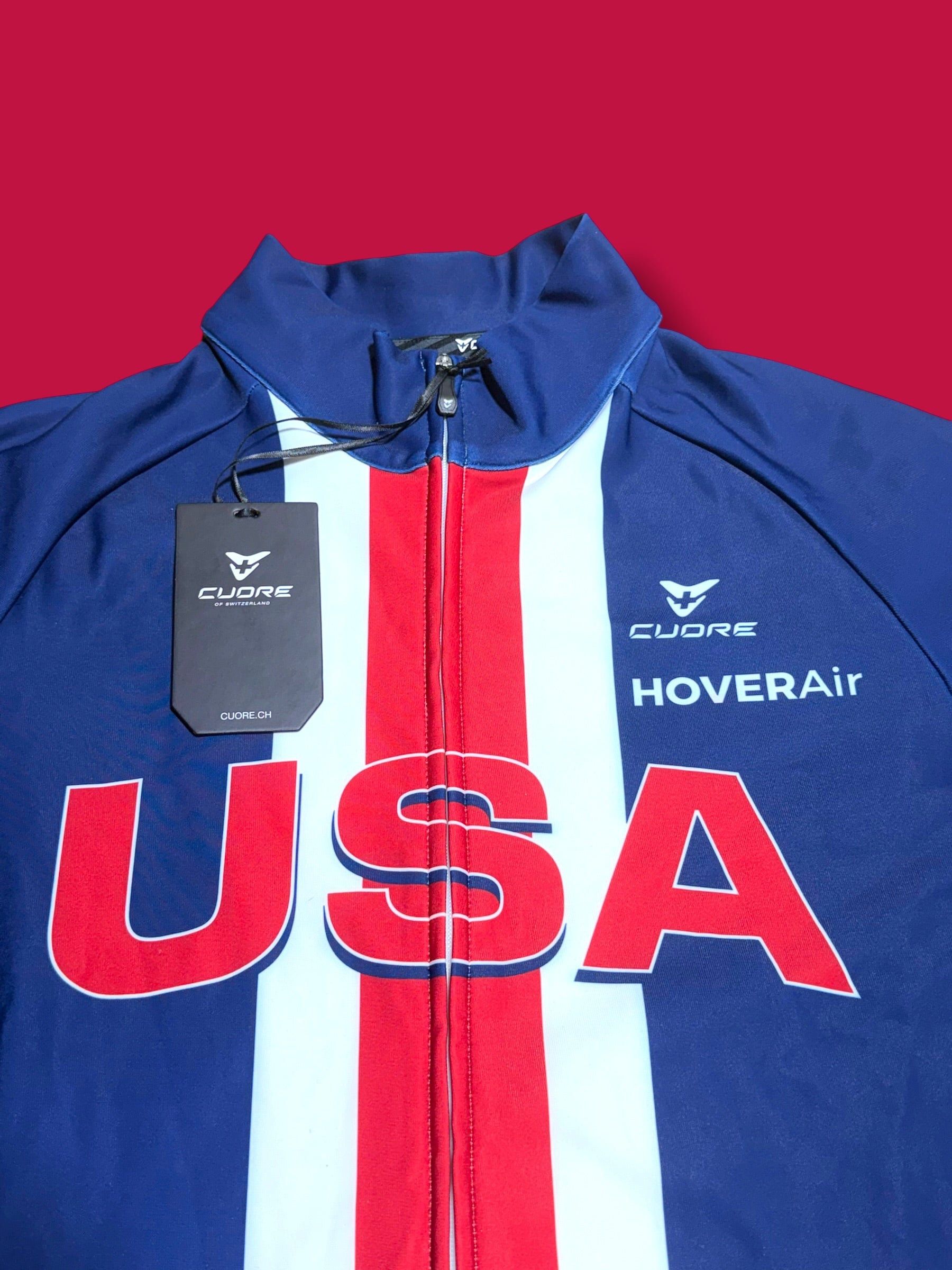 Thermal Winter Long Sleeve Jersey|USA Cycling|Cuore Pro Cycling Kit