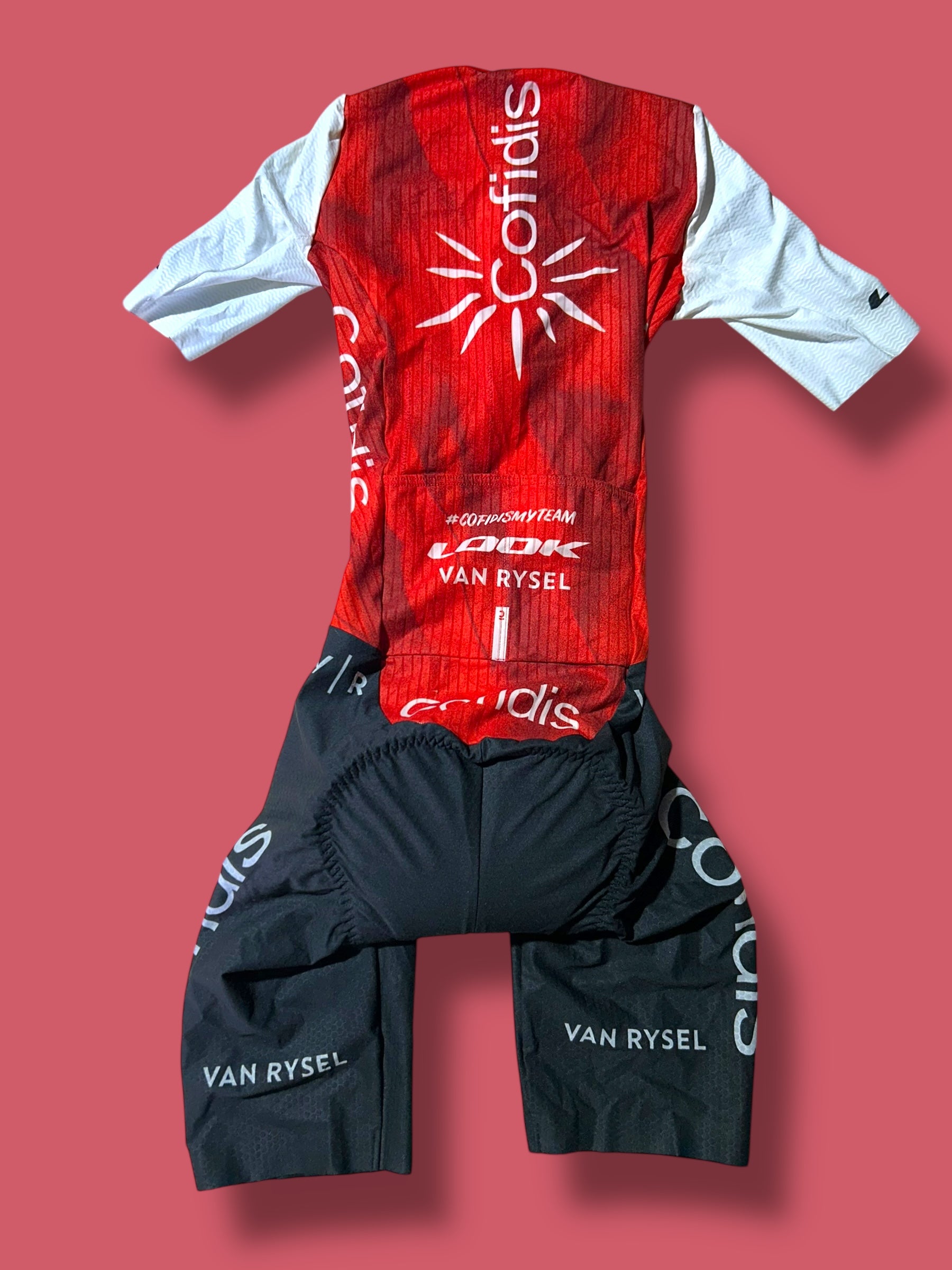 Aerosuit Roadsuit Team Issue Road Racing |  Mobel |  Cofidis| Pro Cycling Kit