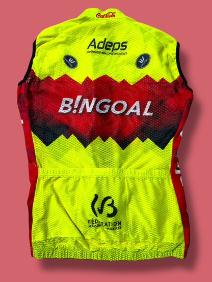 Aero Jersey, Bib Shorts, Vest and Arm Warmer Bundle| Bingoal Vermarc| Pro Cycling Kit