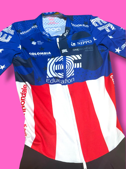 National Champion USA Aero Road Suit Giro d Italia Switchout | EF Education First | Rapha Men's Pro Kit