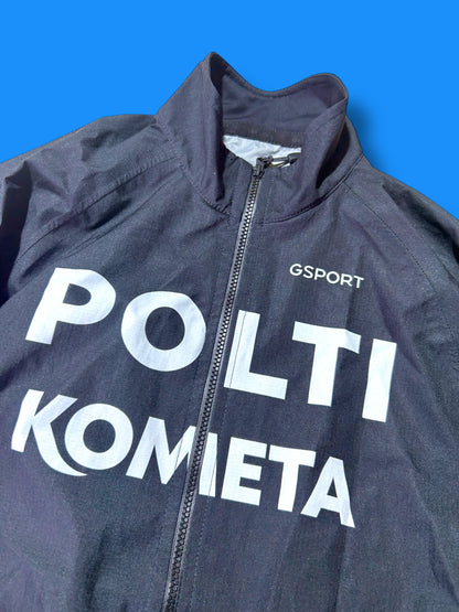 Rain Jacket Waterproof Winter|Polti Kometa G-Sport| Pro Cycling Kit
