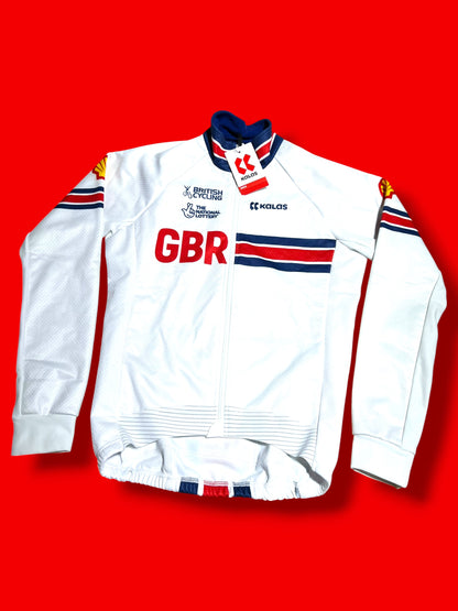 Thermal Heavy Winter Jacket |Team Great Britain GB |Kalas  Pro Cycling Kit
