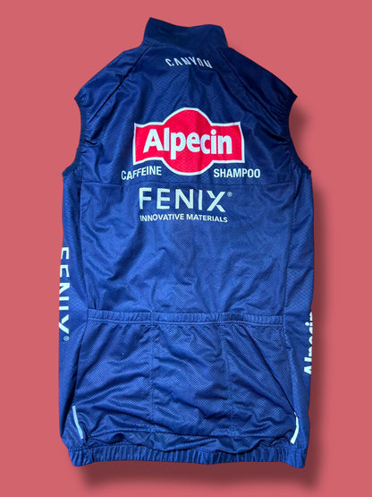 Rain Vest + Pockets| Alpecin Deceuninck Kalas| Pro Cycling Kit