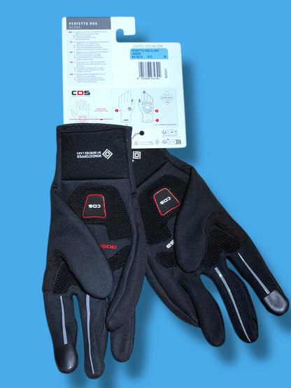 Espresso RoS Winter Thermal Neoprene Long Finger Glove|Castelli|Soudal Quick-Step