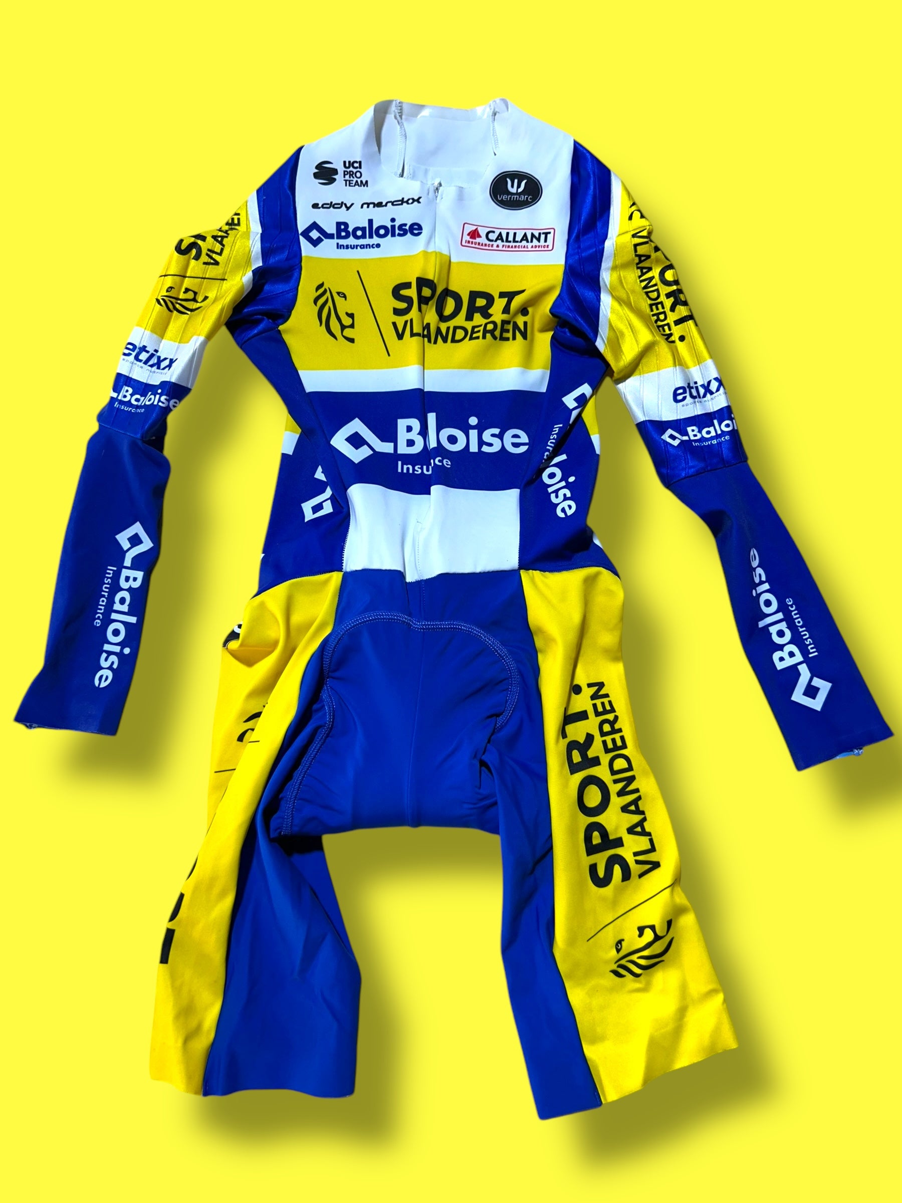 Aerosuit TT Suit Time Trial and Aero Mitts/Gloves | Vermarc |  Flanders Baloise| Pro Cycling Kit