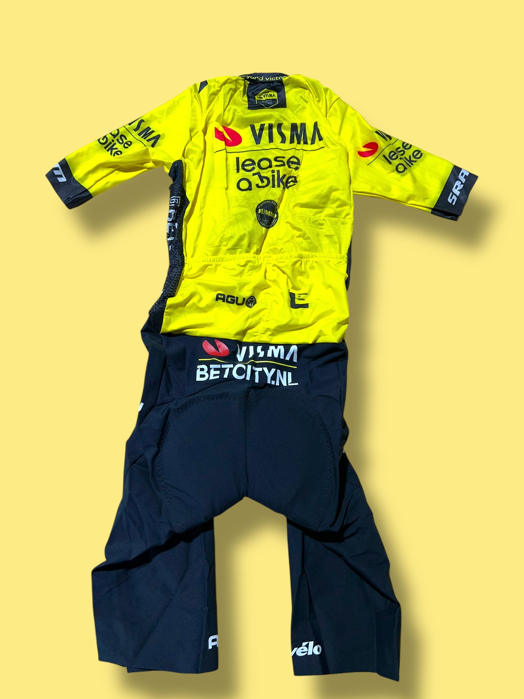 Summer Aerosuit Roadsuit  Racing -  Rider Issued | Visma  | Agu | Pro Cycling Kit