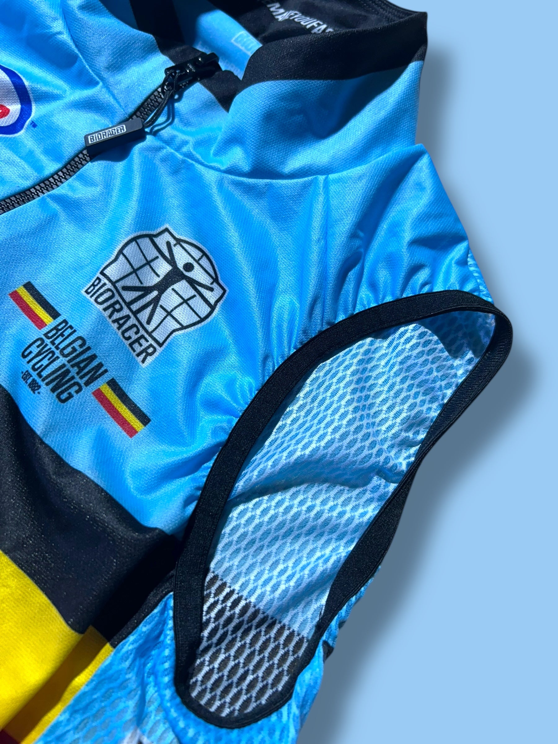 Wind Vest Packable| Belgium| Pro Cycling Kit