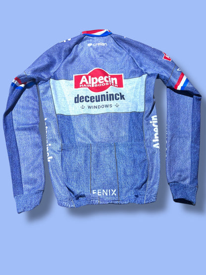 Winter Long Sleeve  Jacket Thermal Windproof  | Alpecin Deceuninck Kalas| Pro Cycling Kit