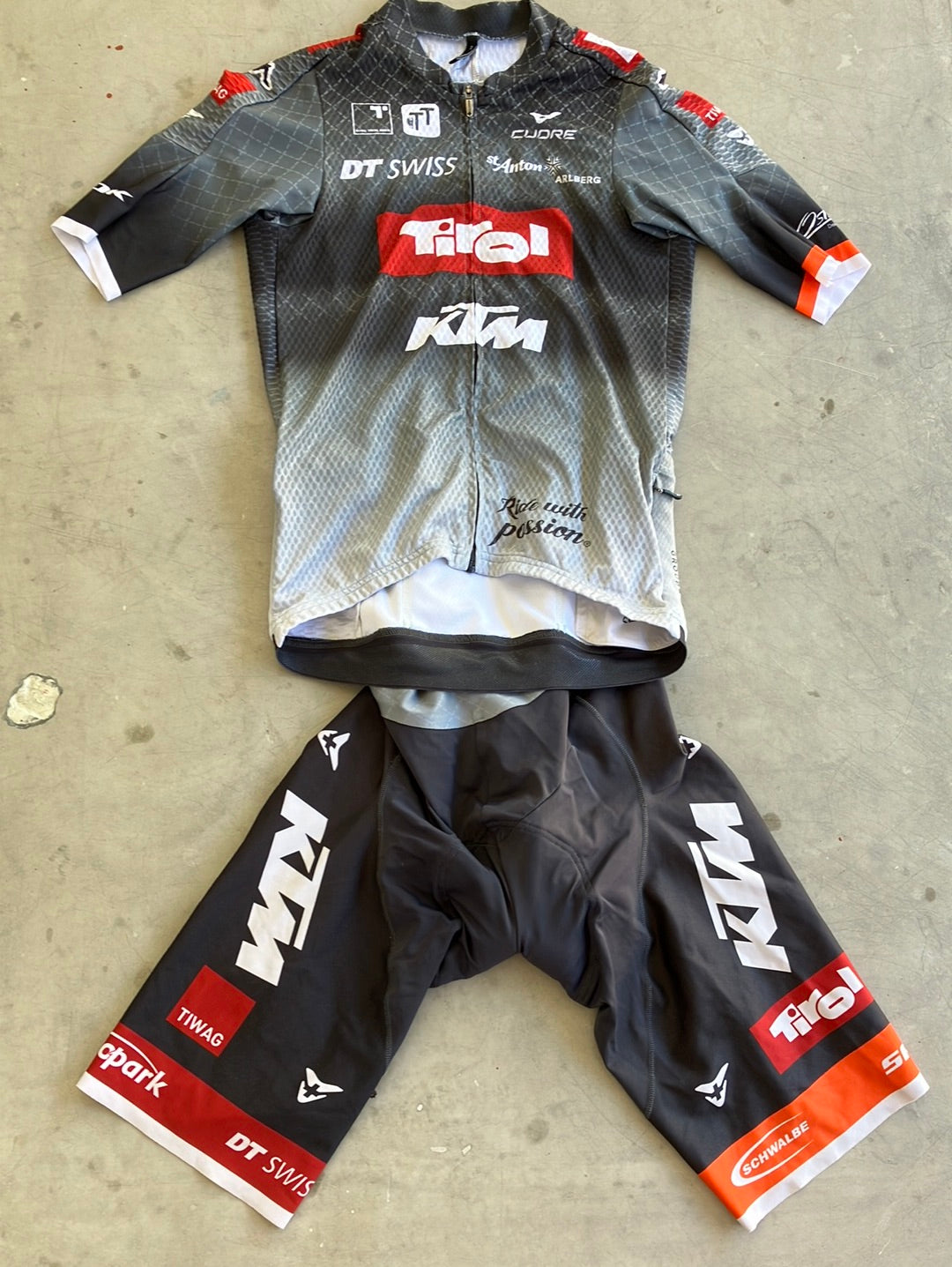 Short Sleeve Jersey & Bib Shorts Bundle | Cuore | Tirol | Pro Cycling Kit