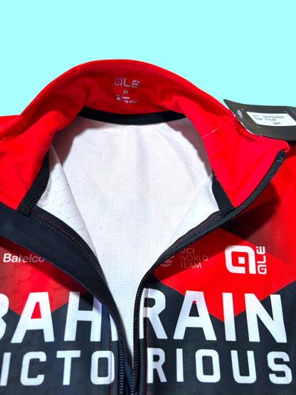 Long Sleeve Jacket Gabba Windproof  Thermal Winter | Ale |Bahrain Victorious| Pro Cycling Kit