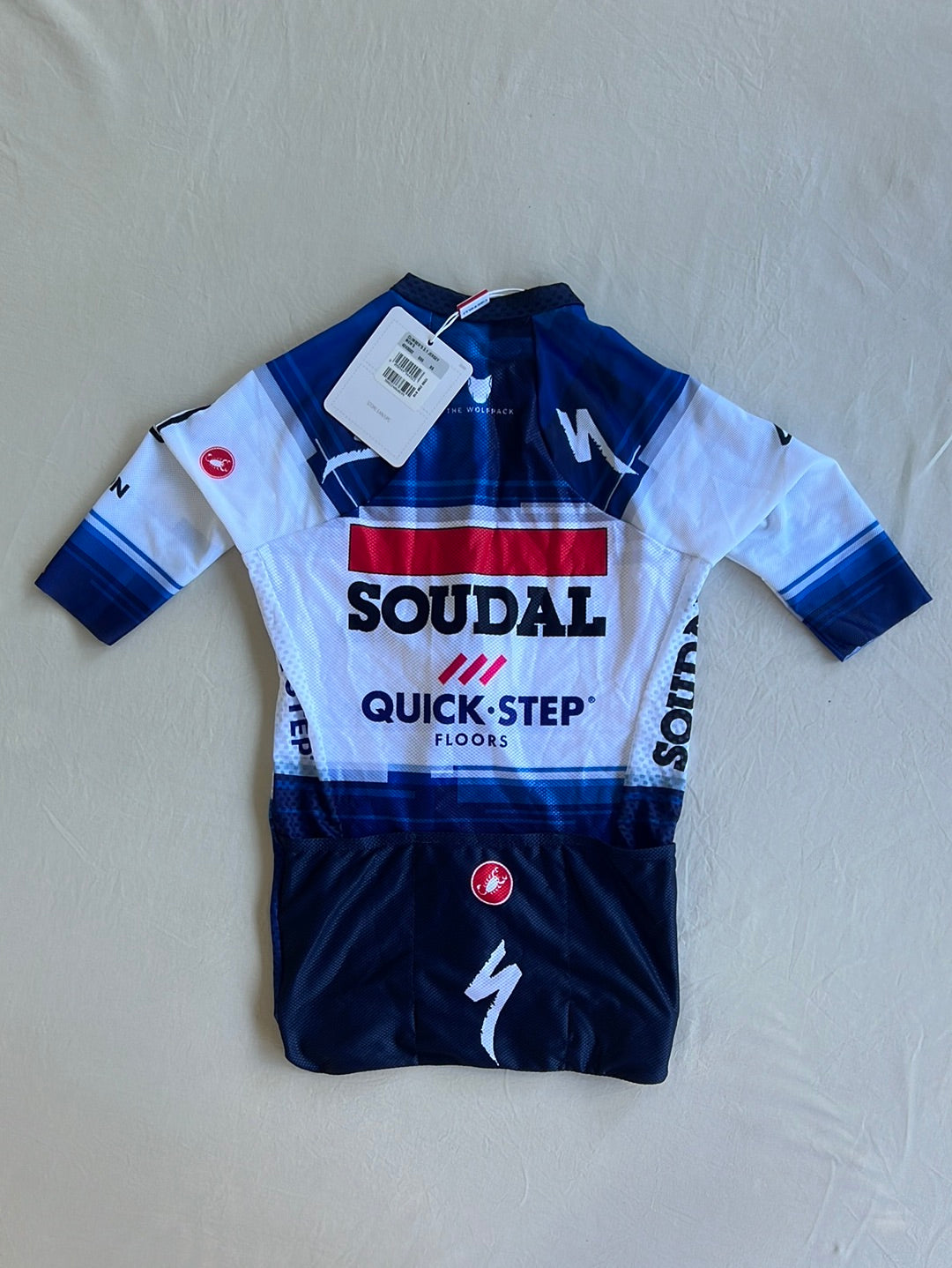Summer Jersey Short Sleeve Lightweight | Castelli | Soudal / Deceuninck Quick-Step | Pro-Issued Cycling Kit