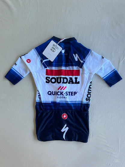 Summer Jersey Short Sleeve Lightweight | Castelli | Soudal / Deceuninck Quick-Step | Pro-Issued Cycling Kit