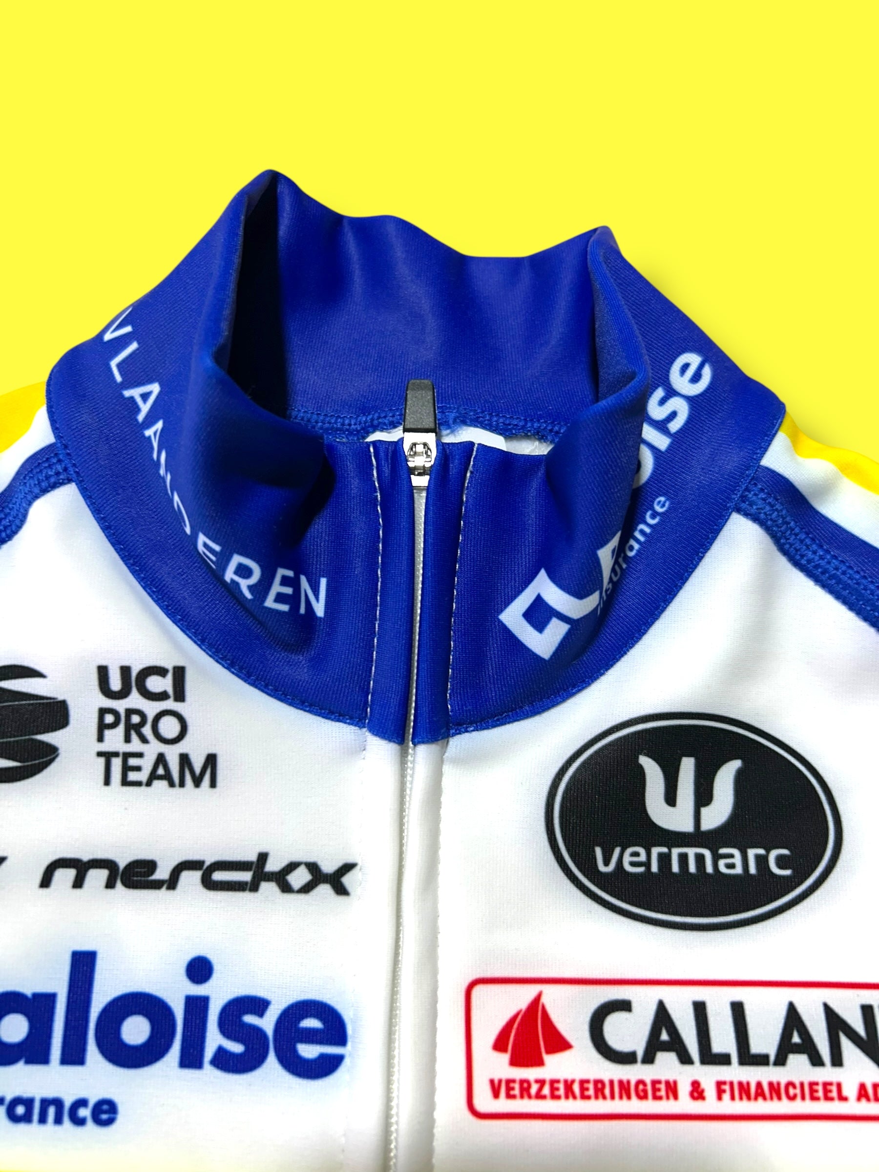 WInter Jersey Thermal  | Vermarc |  Flanders Baloise| Pro Cycling Kit