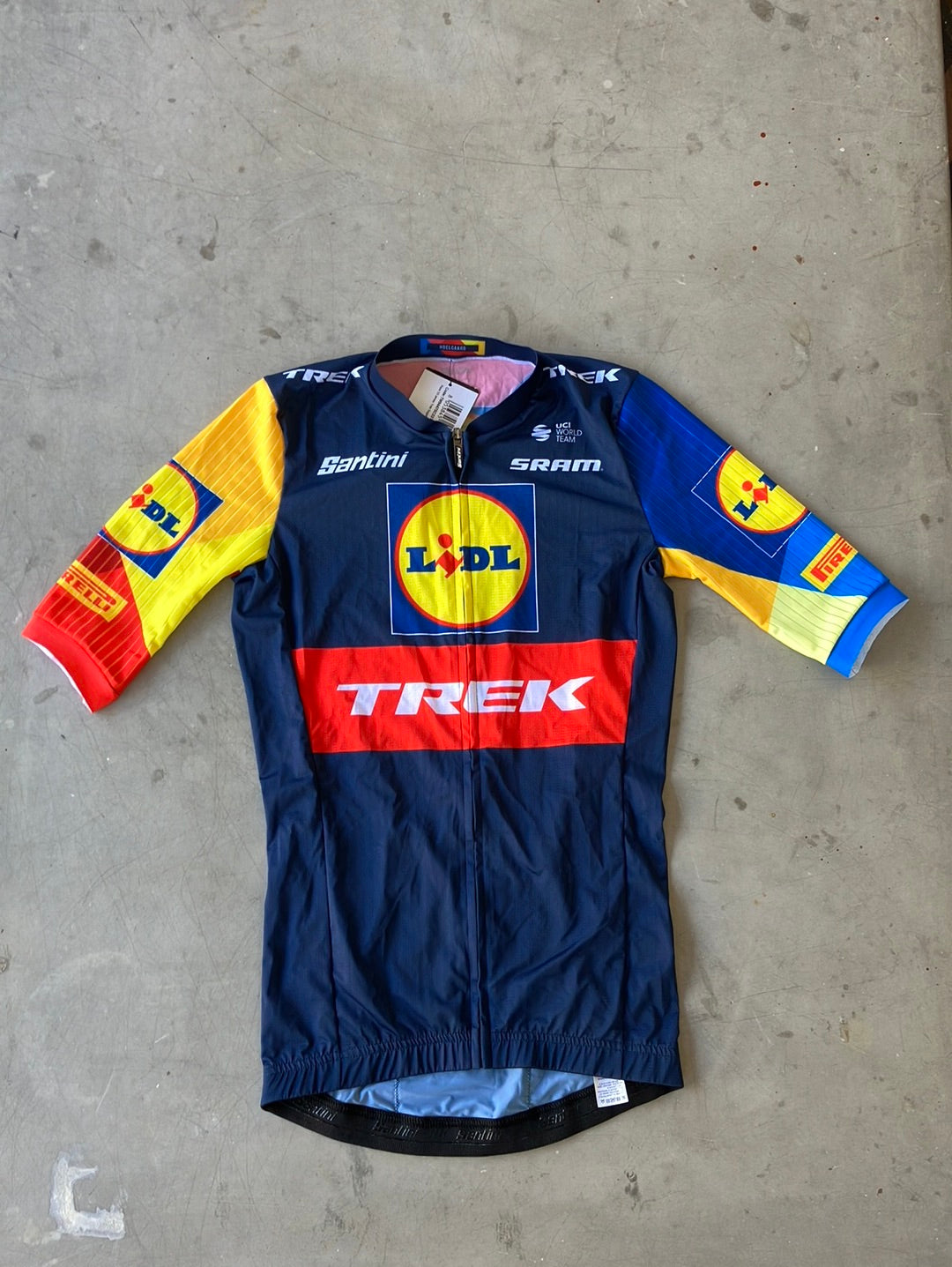 Aero Jersey Short Sleeve | Santini | Lidl Trek | Pro Cycling Kit