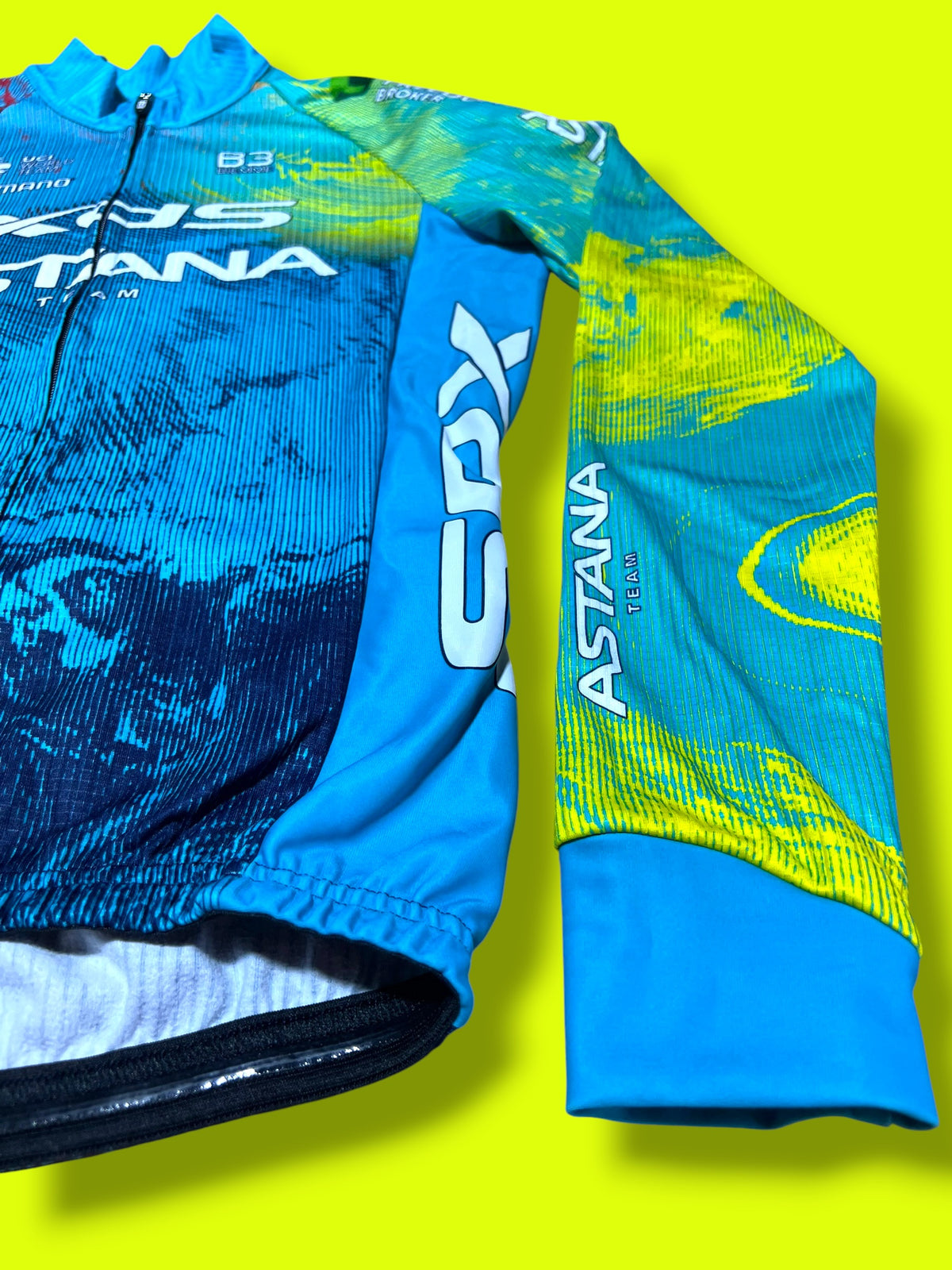 Long Sleeve Winter Thermal Jersey | XDS Astana | Biemme Men's Pro Kit