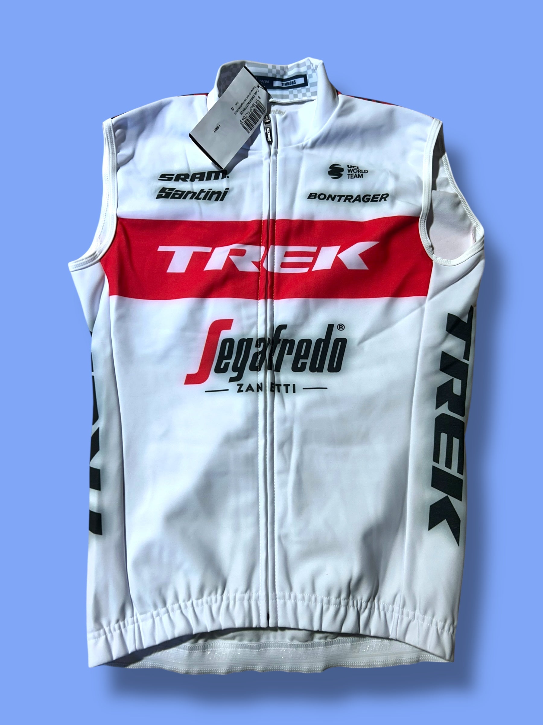 Thermal Vest  Team Issued Gilet | Santini | Trek Segafredo | Pro Cycling Kit