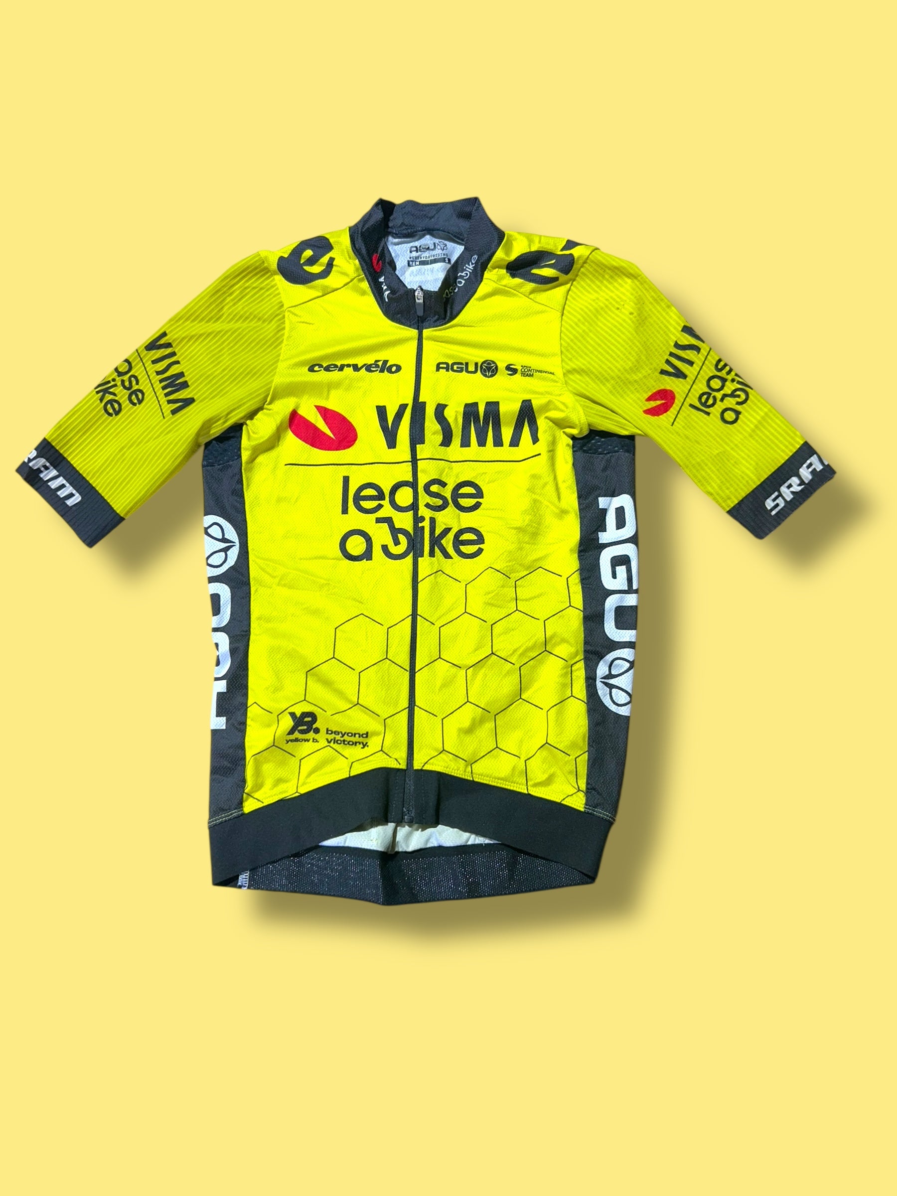 Aero Jersey Race -  Rider Issued | Visma  | Agu | Pro Cycling Kit