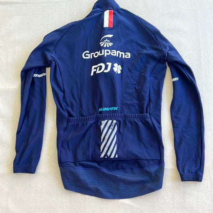 Long Sleeve Gabba Jersey / Thermal Winter Cycling Jacket | Ale | Groupama Française des Jeux FDJ | Pro Cycling Kit