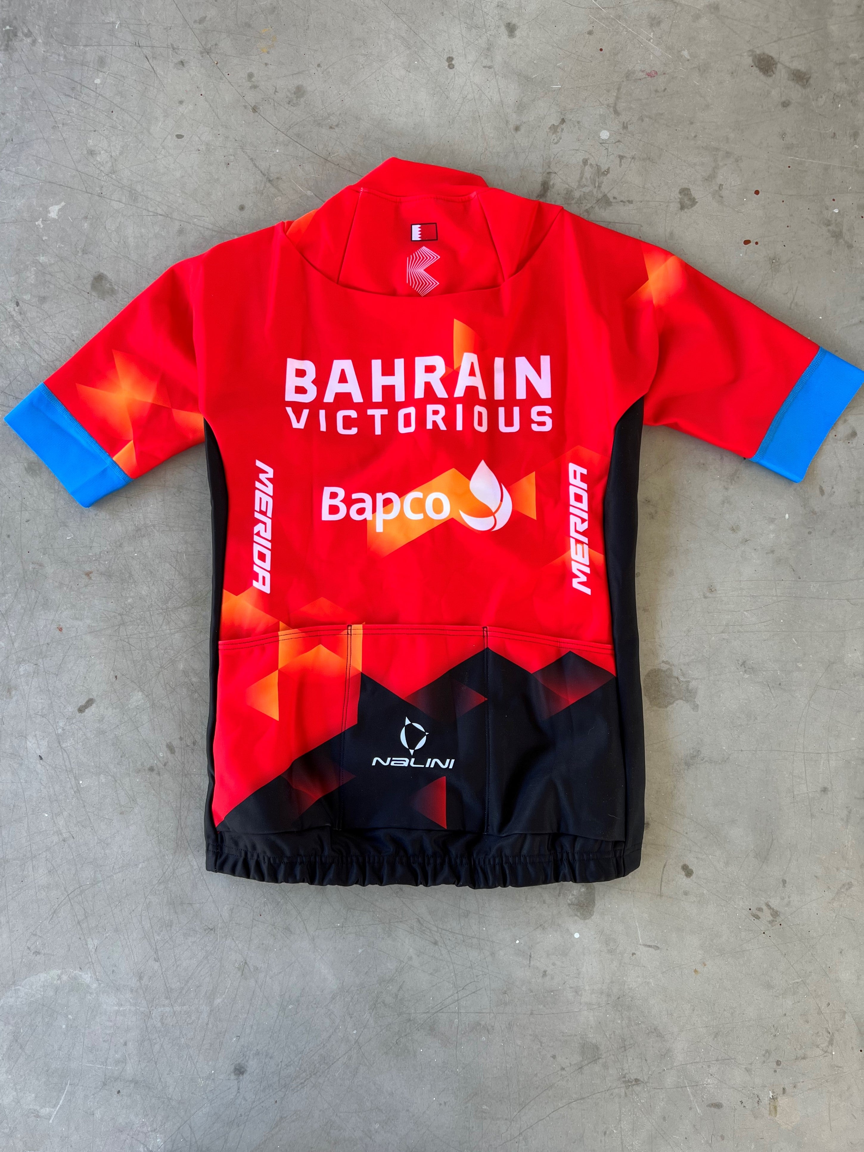 Bahrain | Nalini Bundle - Thermal Short Sleeve Jersey, Bibs, Thermal Gilet | M | Rider-Issued Pro Team Kit