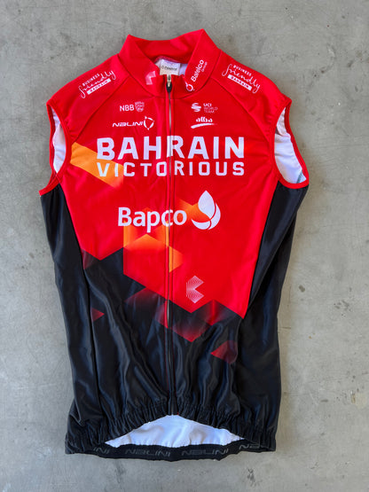 Bahrain | Nalini Bundle - Thermal Short Sleeve Jersey, Bibs, Thermal Gilet | M | Rider-Issued Pro Team Kit