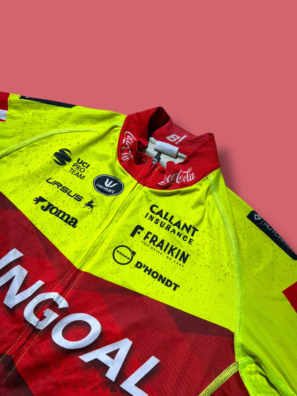 Aero Jersey Team Rider Issued| Bingoal Vermarc| Pro Cycling Kit