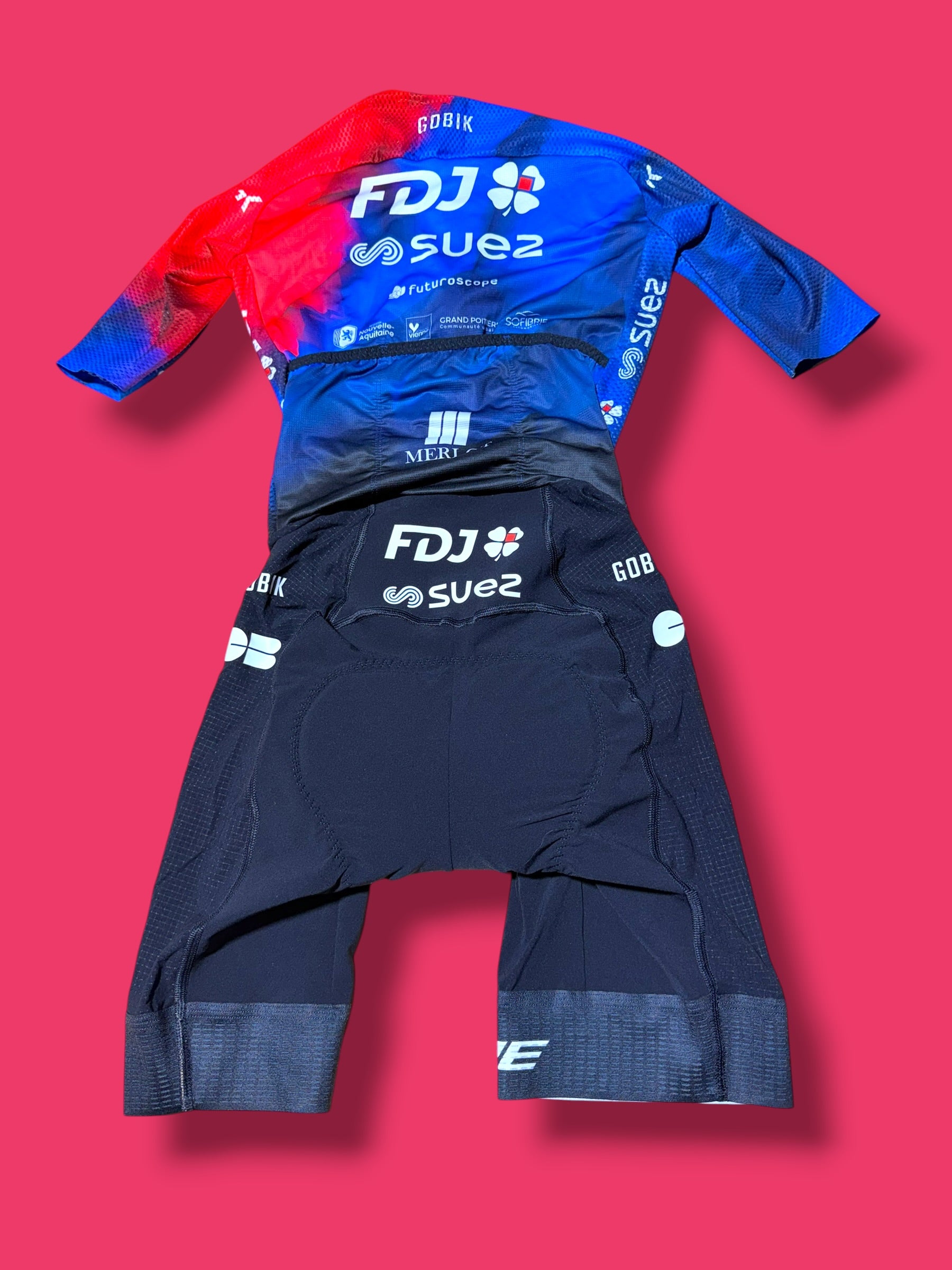 Aero Suit Race Suit  Lightweight Womens|FDJ Suez |Gobik Pro Cycling Kit