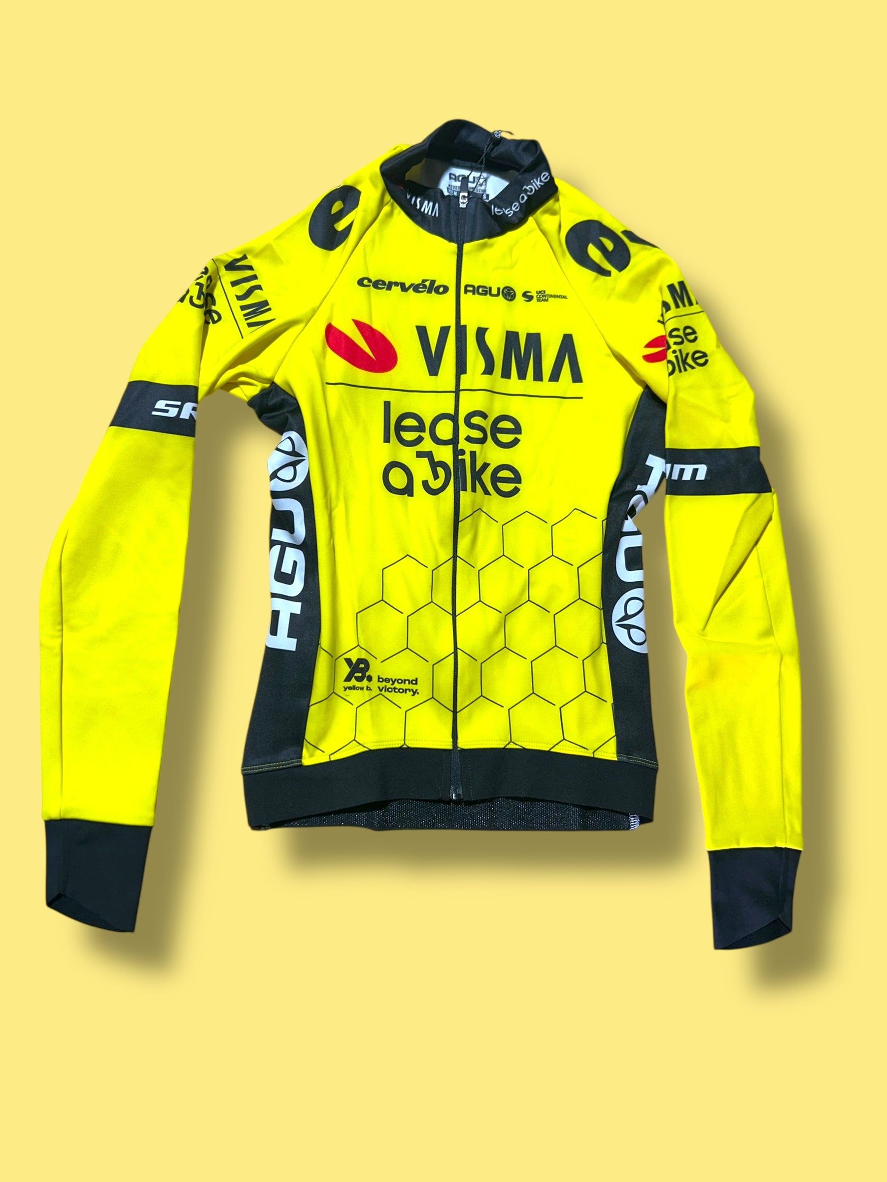 Winter Thermal Jersey Race -  Rider Issued | Jumbo Visma  | Agu | Pro Cycling Kit