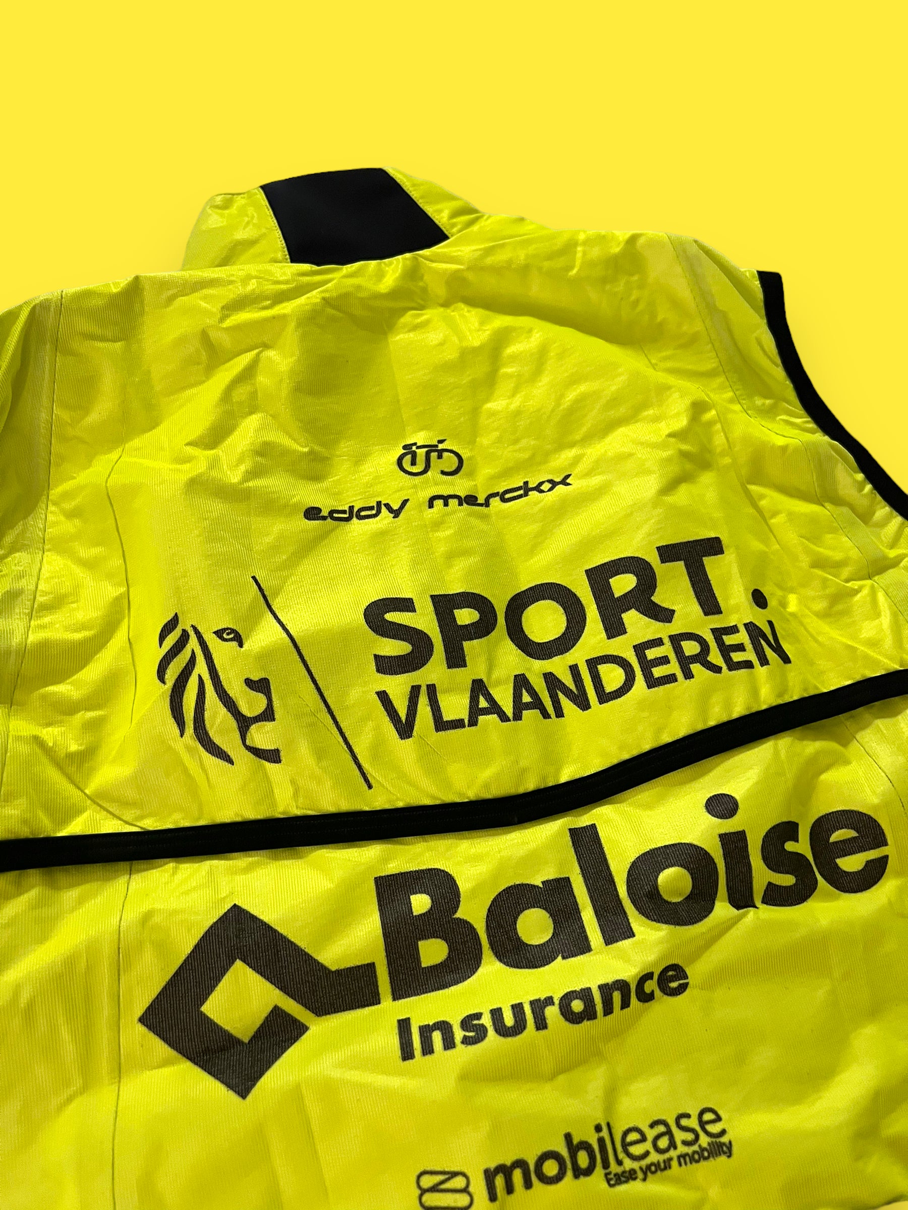 Rain Vest / Gilet | Vermarc | Sport Vlaanderen / Baloise | Pro Cycling Kit