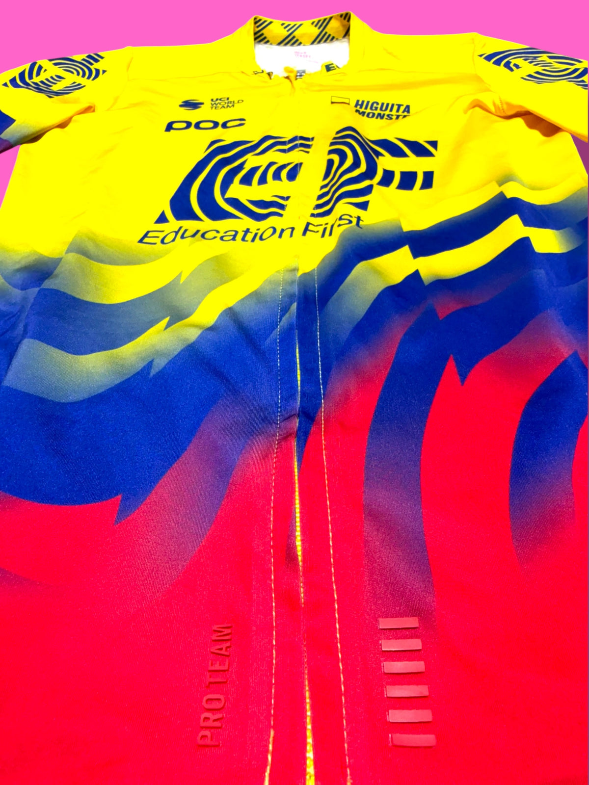 National Champion Jersey Sergio Higuita Colombian | EF Education First | Rapha Men's Pro Kit