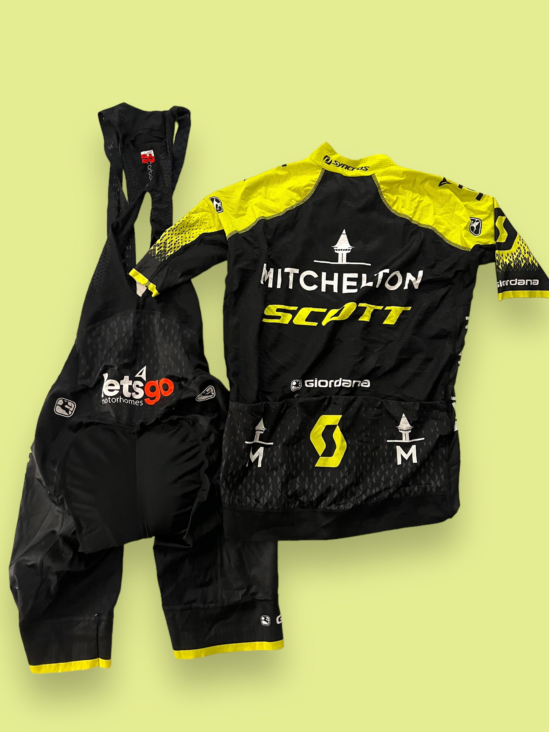 Cycling Kit Bundle - Short Sleeve Jersey & Bib Shorts | Giordana | Mitchelton Scott Pro Team | Pro Cycling Kit